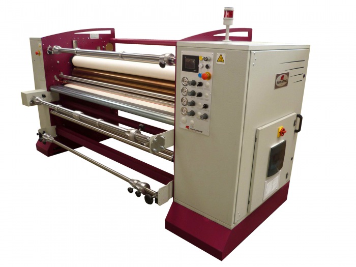 Thermal transfer printing machine installation blanket step description